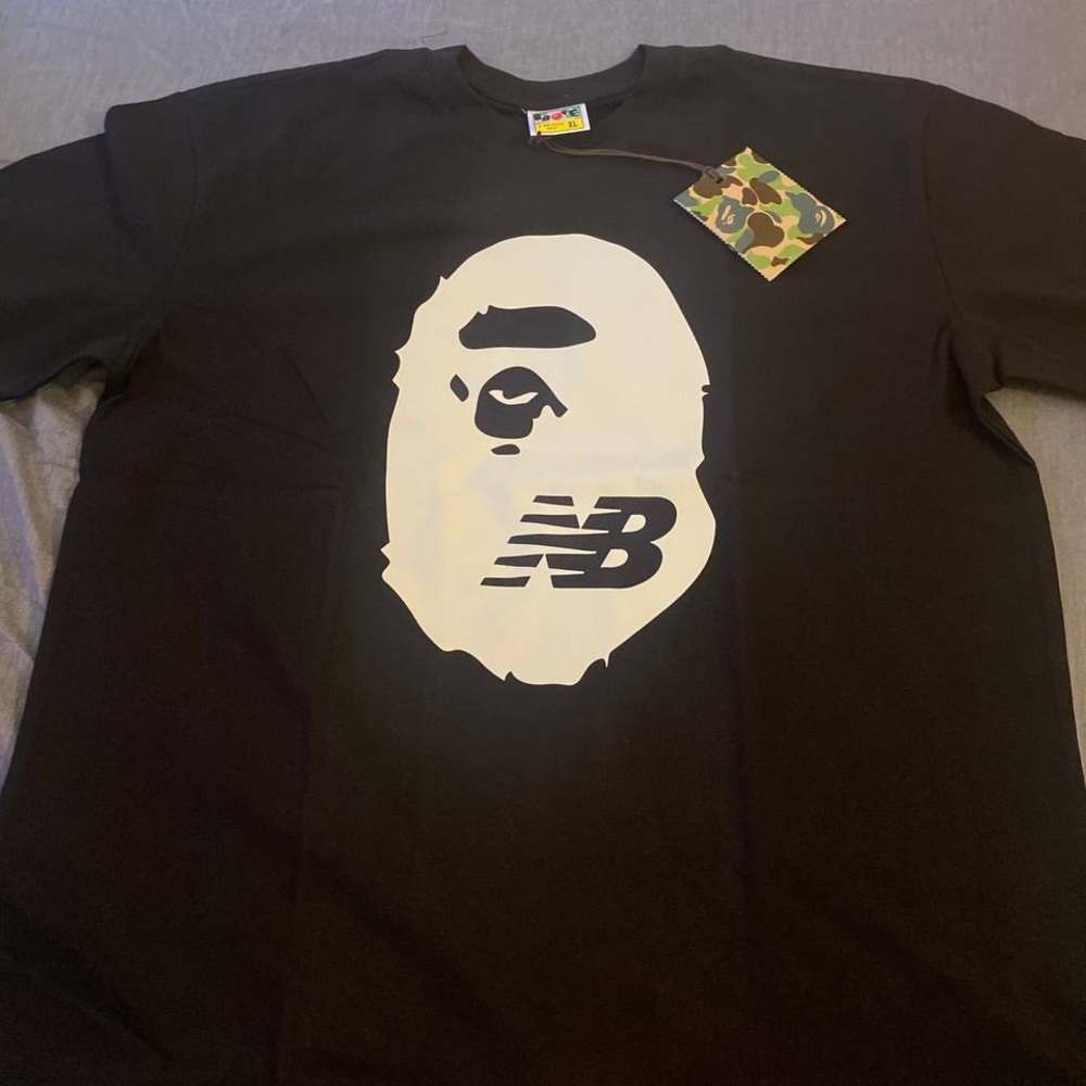 New Balance X BAPE Black Graphic Tee